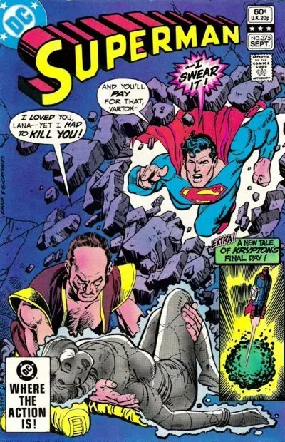 Cover of Superman #375