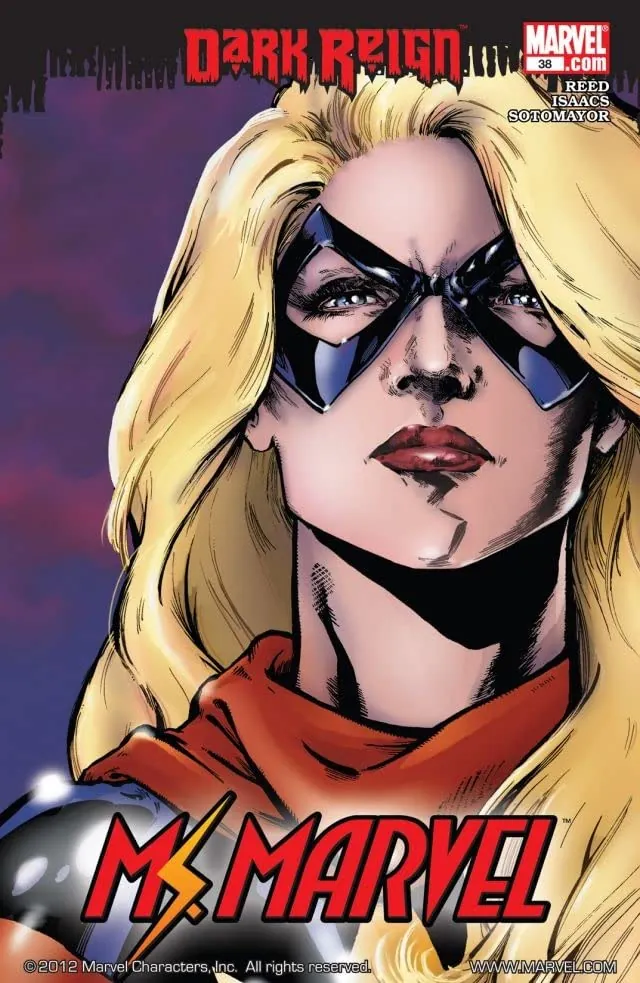 Cover of Ms. Marvel #38