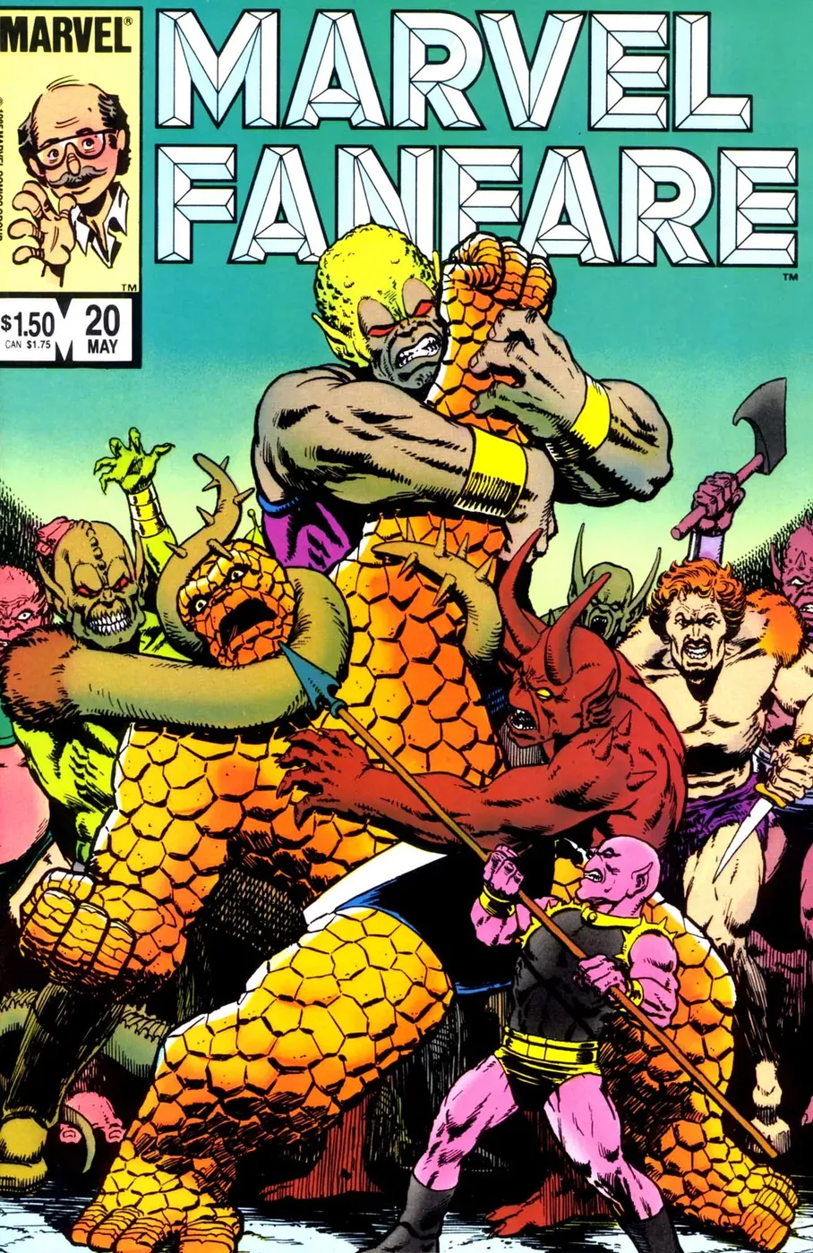 Cover of Marvel Fanfare #20