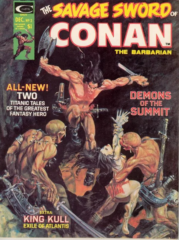 Cover of The Savage Sword of Conan #3