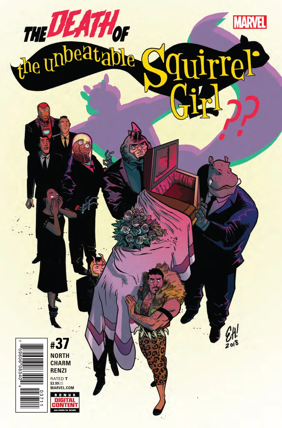 Cover of The Unbeatable Squirrel Girl #37