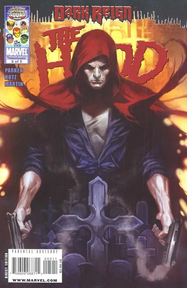 Cover of Dark Reign: The Hood #5