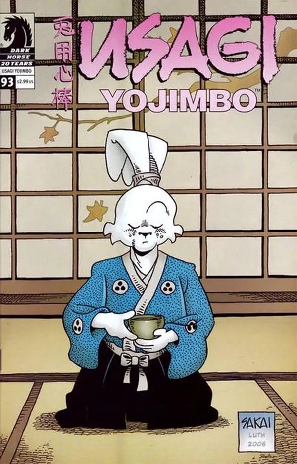 Cover of Usagi Yojimbo #93