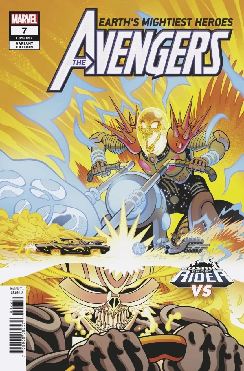 Cover of Avengers #7 (697)