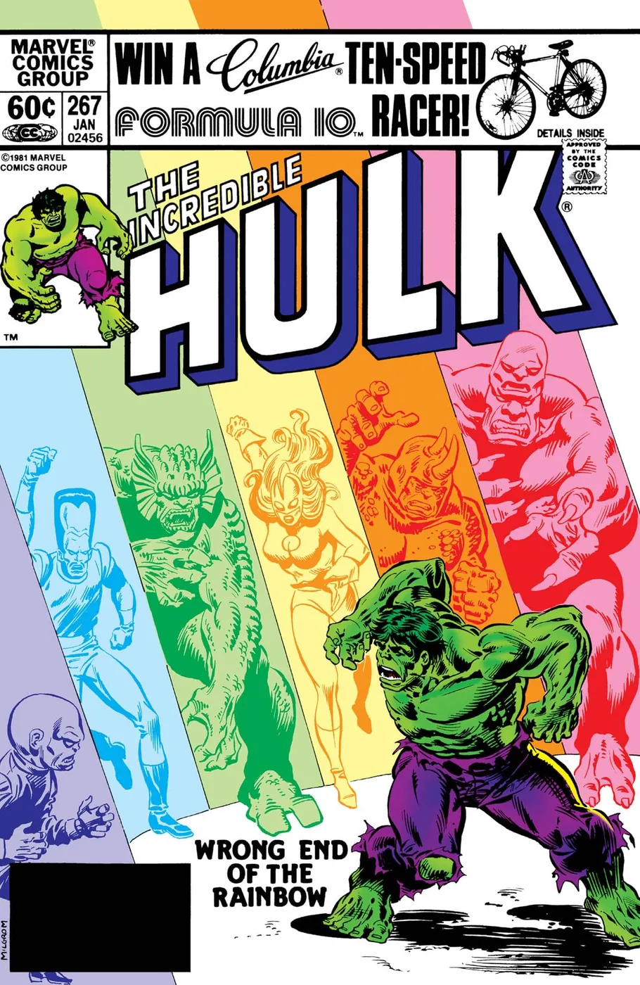 Cover of The Incredible Hulk #267