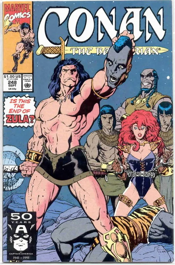 Cover of Conan the Barbarian #248