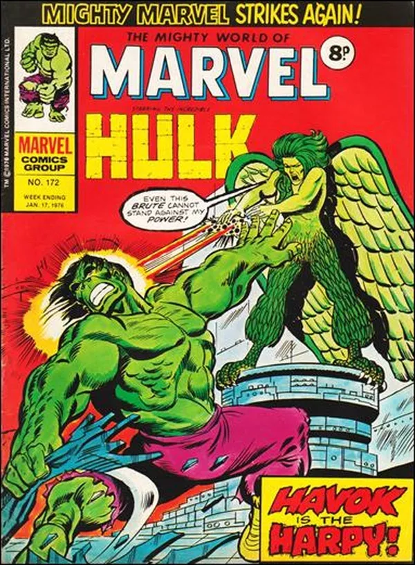 Cover of The Mighty World of Marvel #172