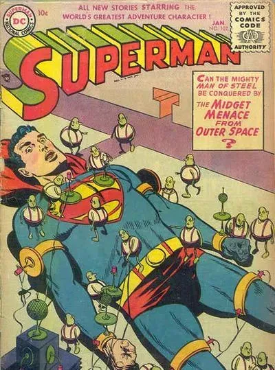 Cover of Superman #102