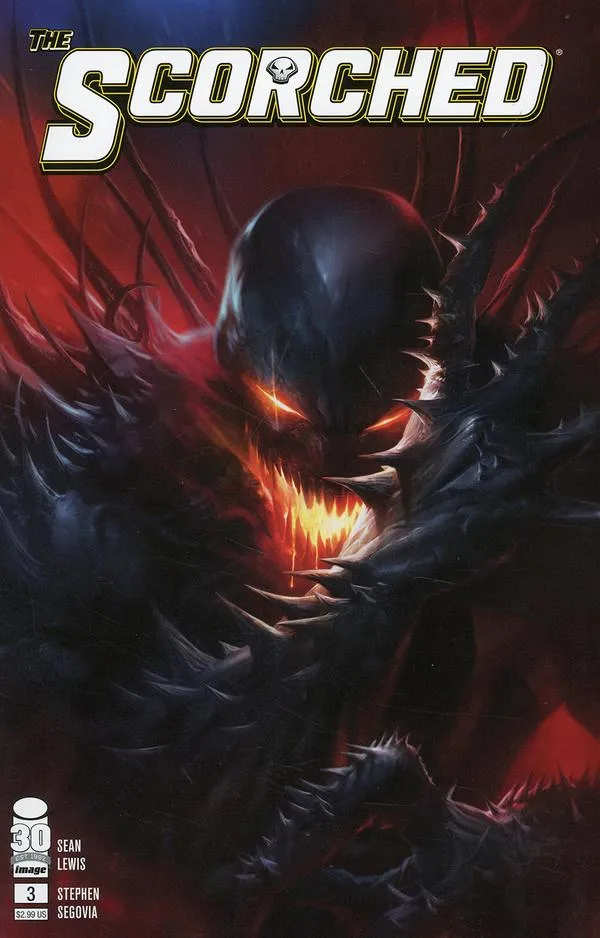Cover of The Scorched #3