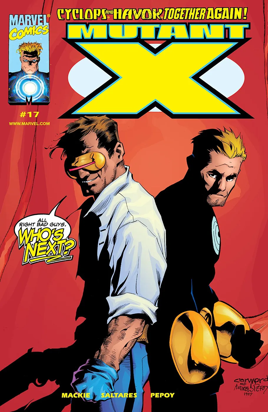 Cover of Mutant X #17