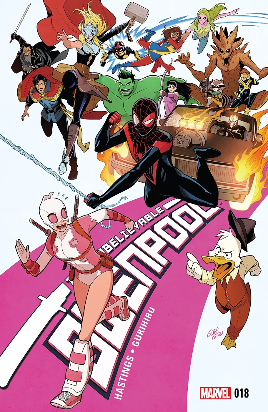Cover of The Unbelievable Gwenpool #18