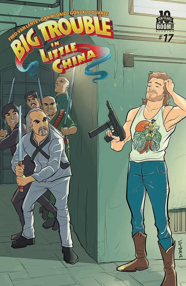 Cover of Big Trouble in Little China #17