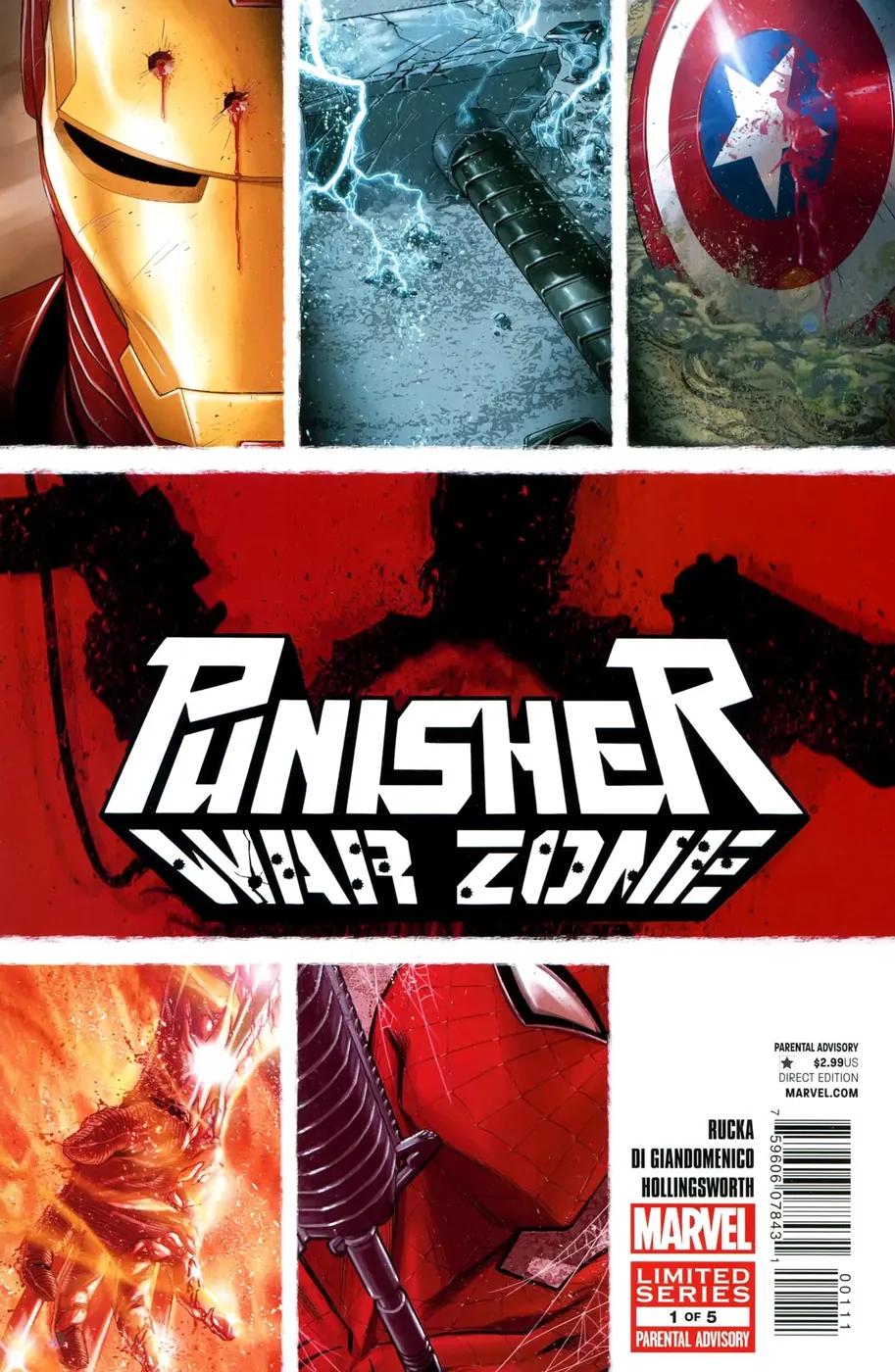 Cover of Punisher: War Zone #1