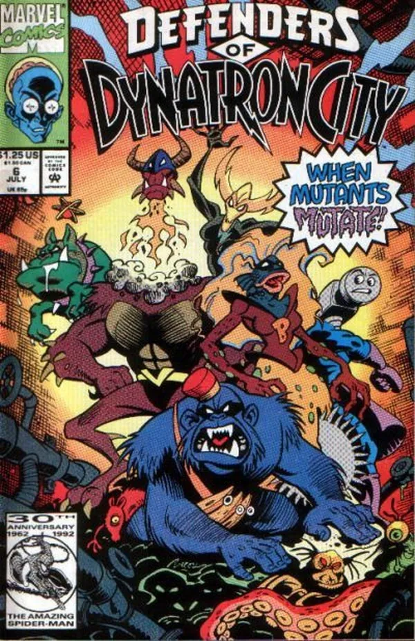 Cover of Defenders of Dynatron City #6