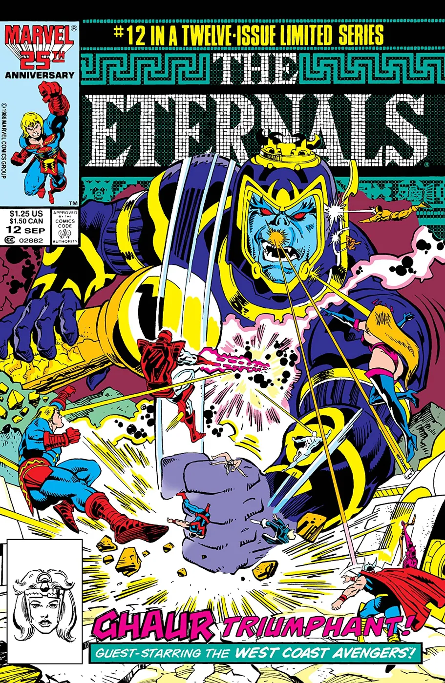 Cover of Eternals #12