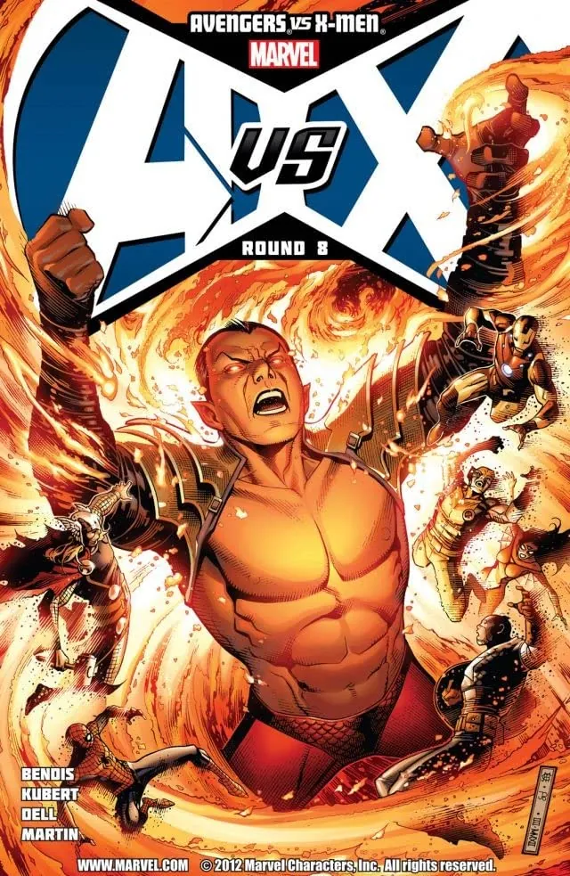 Cover of Avengers vs. X-Men #8