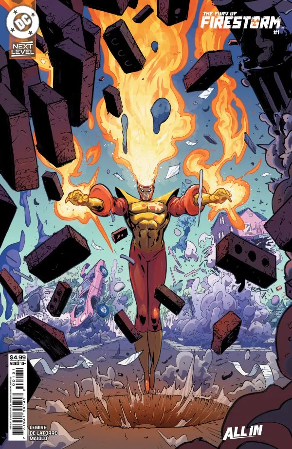 Cover of The Fury of Firestorm #1