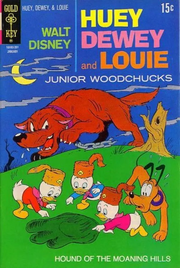Cover of Walt Disney Huey, Dewey and Louie Junior Woodchucks #12