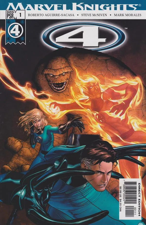 Cover of Marvel Knights 4 #1
