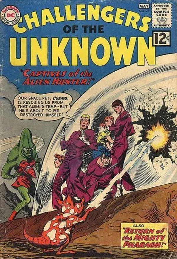 Cover of Challengers of the Unknown #25