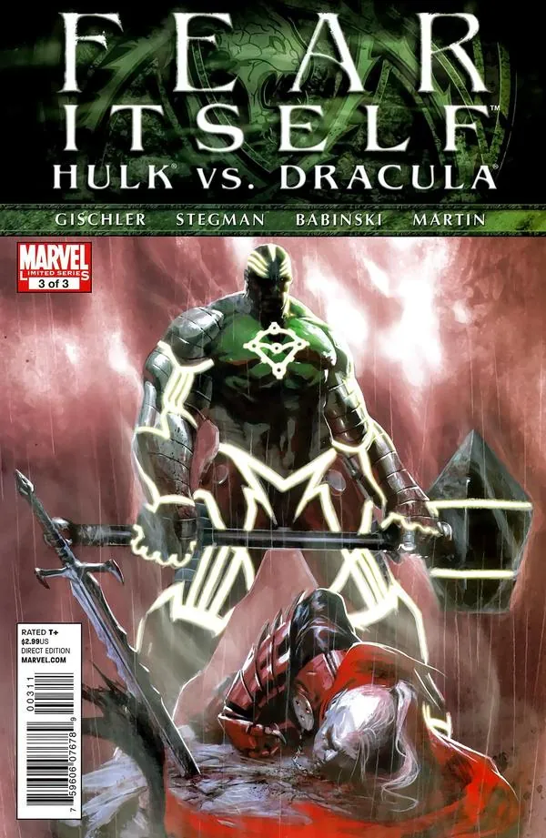 Cover of Fear Itself: Hulk vs. Dracula #3