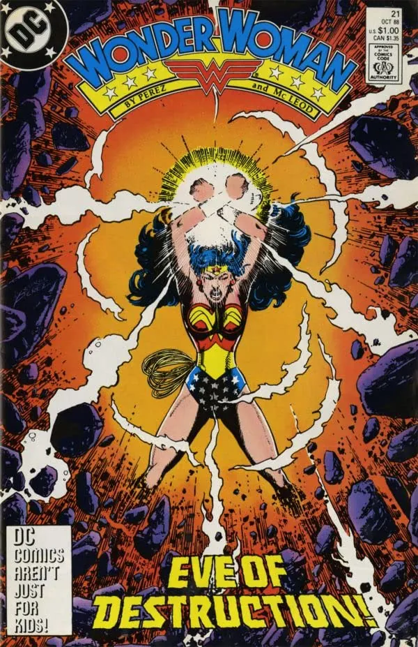 Cover of Wonder Woman #21