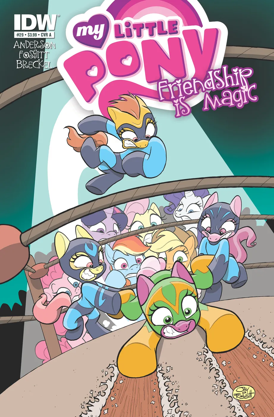 Cover of My Little Pony: Friendship Is Magic #29