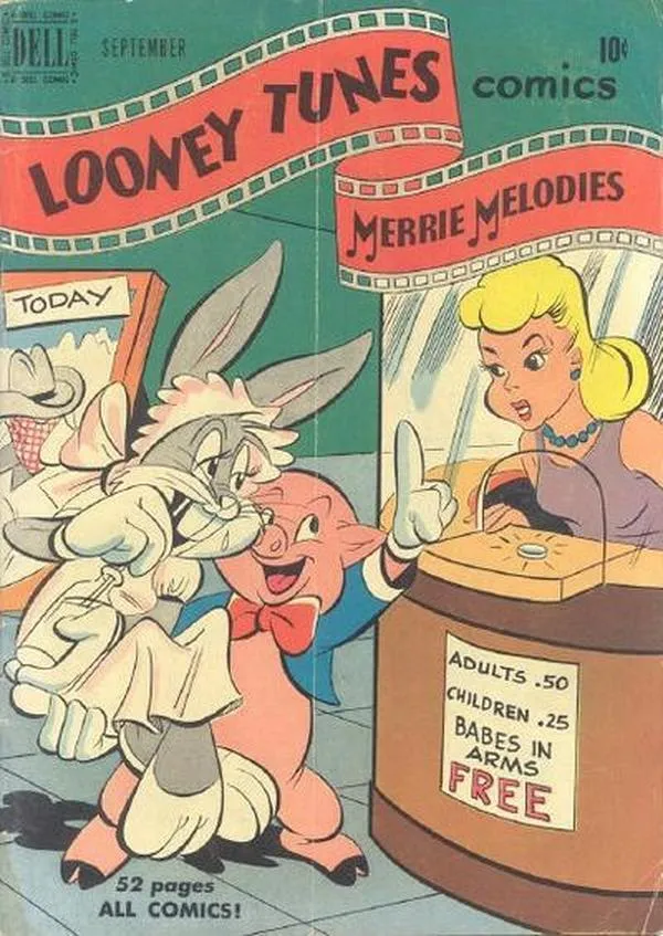 Cover of Looney Tunes and Merrie Melodies Comics #107