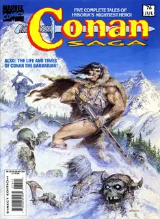 Cover of Conan Saga #76