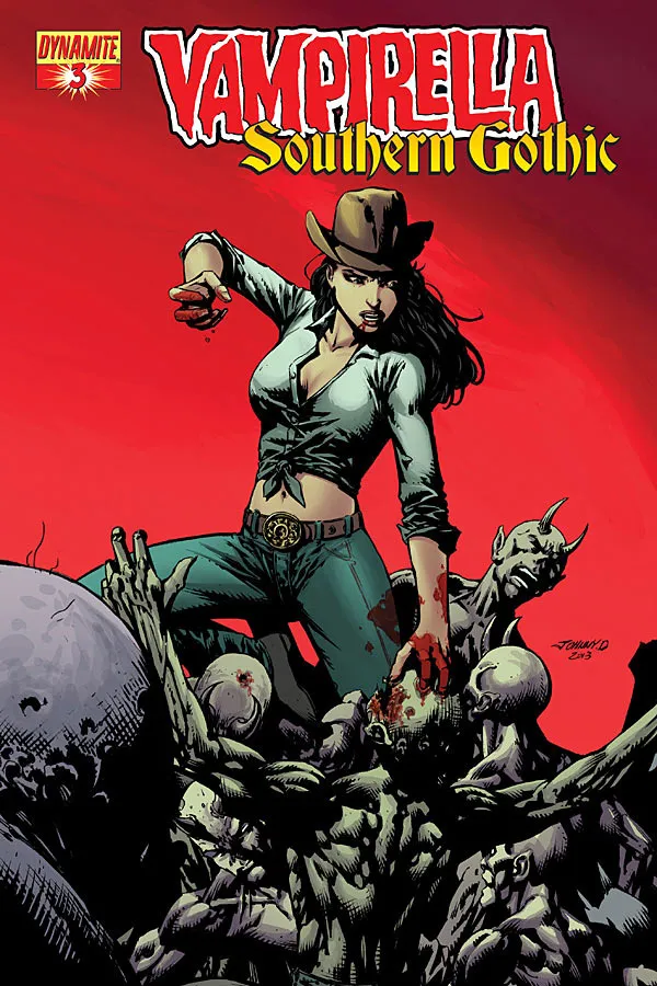 Cover of Vampirella: Southern Gothic #3