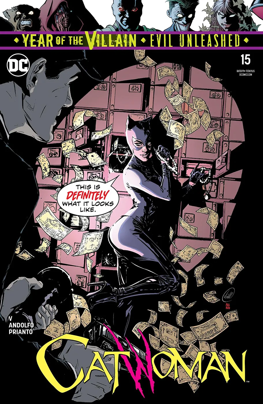 Cover of Catwoman #15