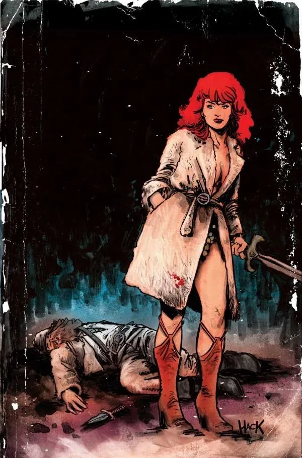 Cover of Red Sonja Noir: The Plunder & the Princess #1