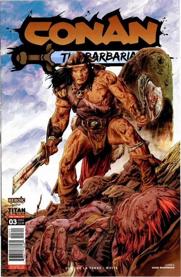 Cover of Conan: The Barbarian #3