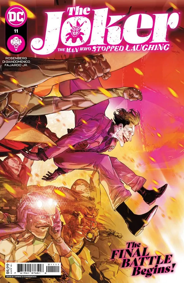 Cover of The Joker: The Man Who Stopped Laughing #11