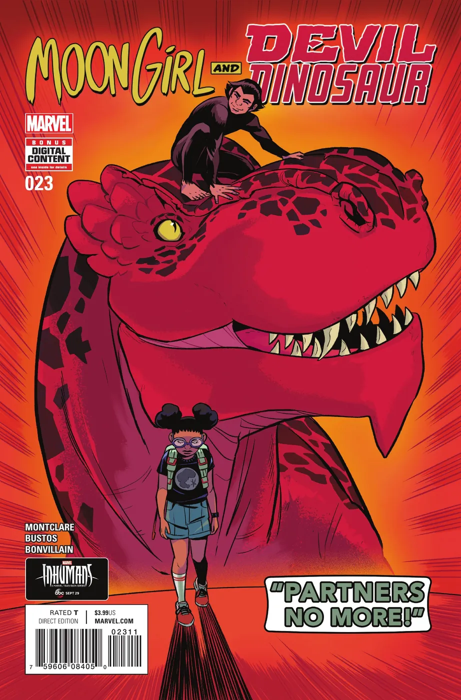 Cover of Moon Girl and Devil Dinosaur #23
