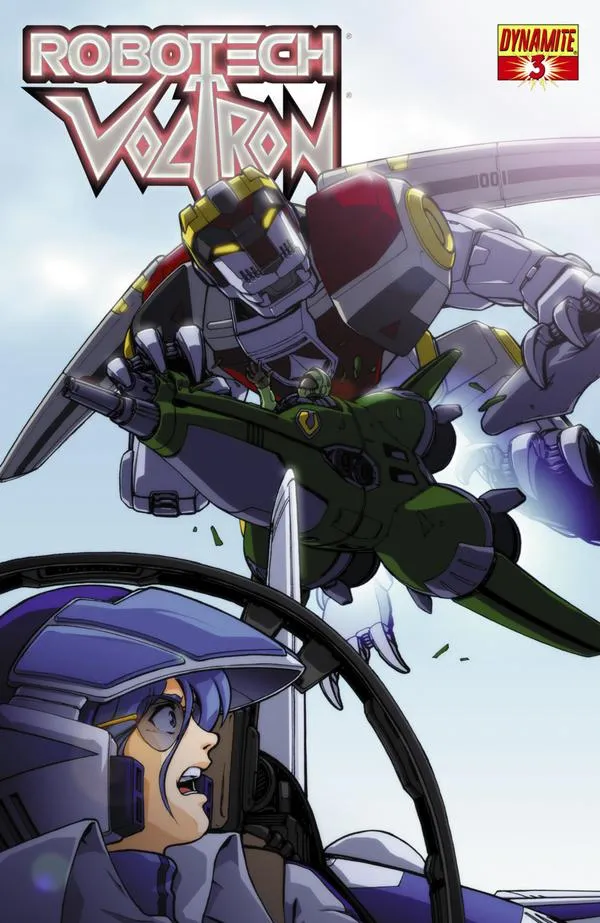 Cover of Robotech / Voltron #3