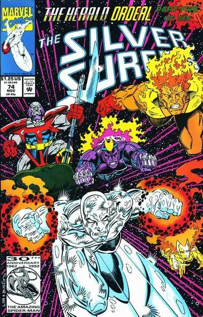 Cover of Silver Surfer #74