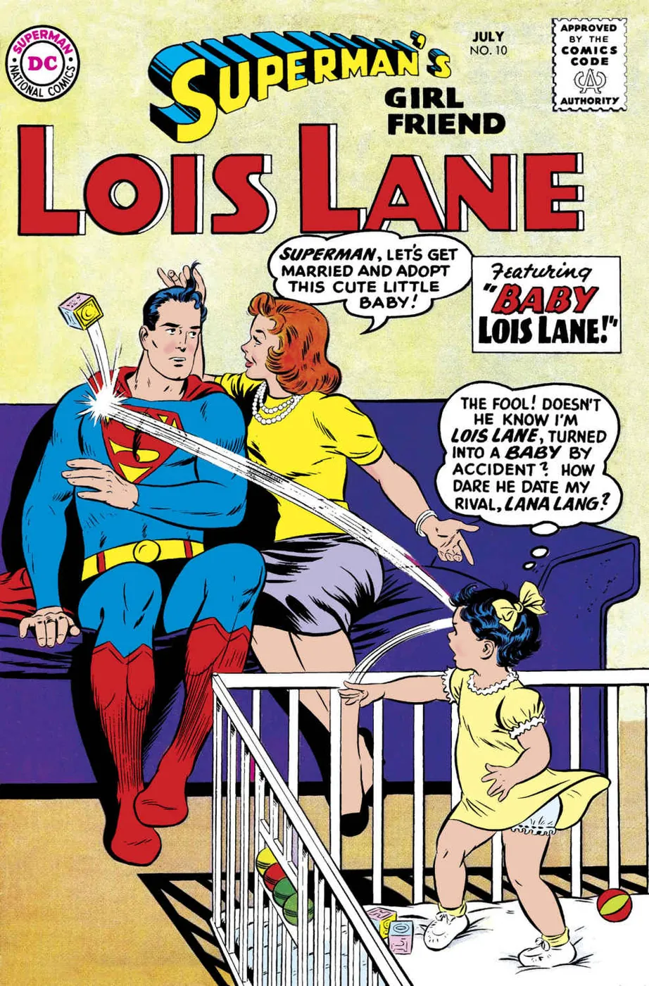 Cover of Superman's Girl Friend, Lois Lane #10