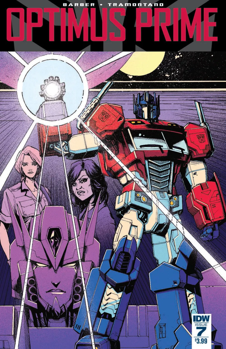 Cover of Optimus Prime #7