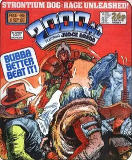 Cover of 2000 AD #486