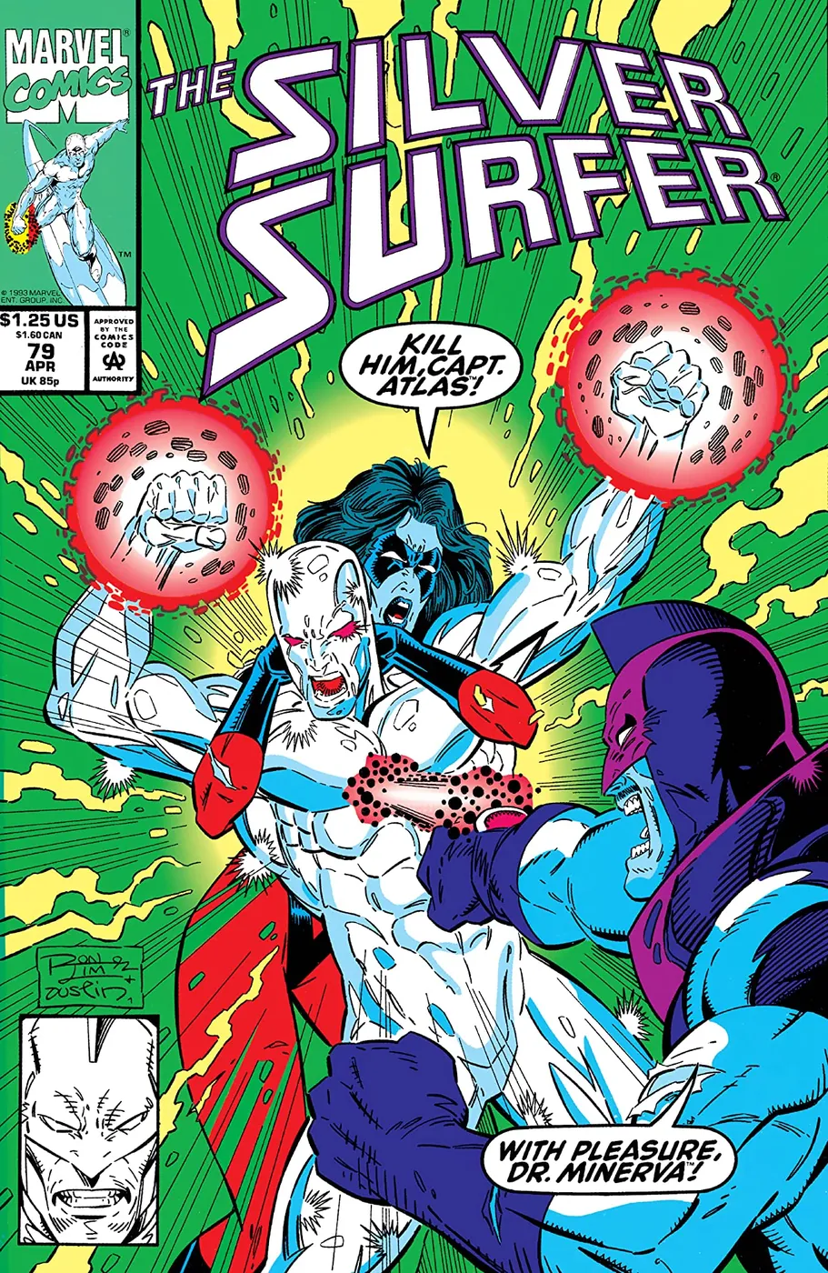 Cover of Silver Surfer #79