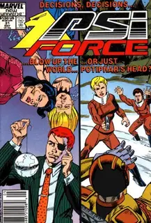 Cover of Psi-Force #31