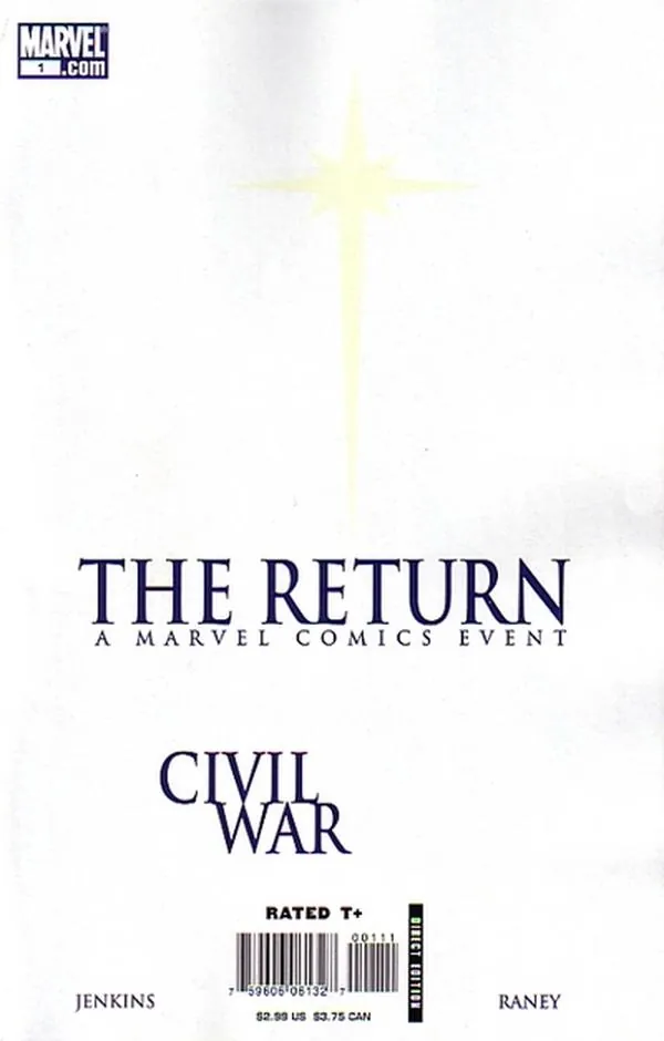 Cover of Civil War: The Return #1