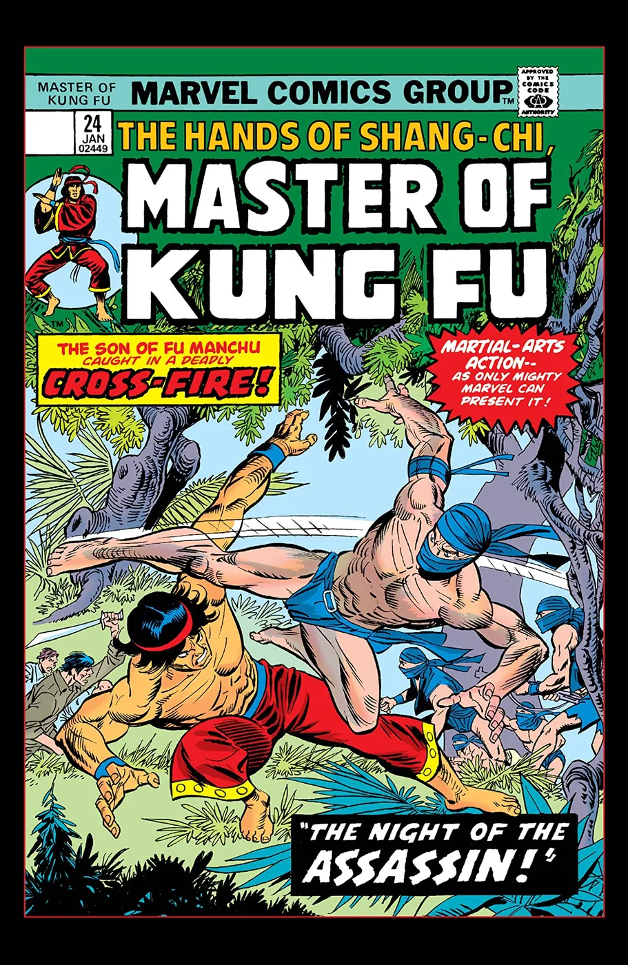 Cover of Master of Kung Fu #24