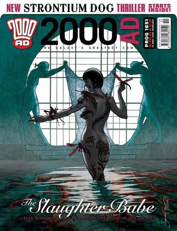 Cover of 2000 AD #1651