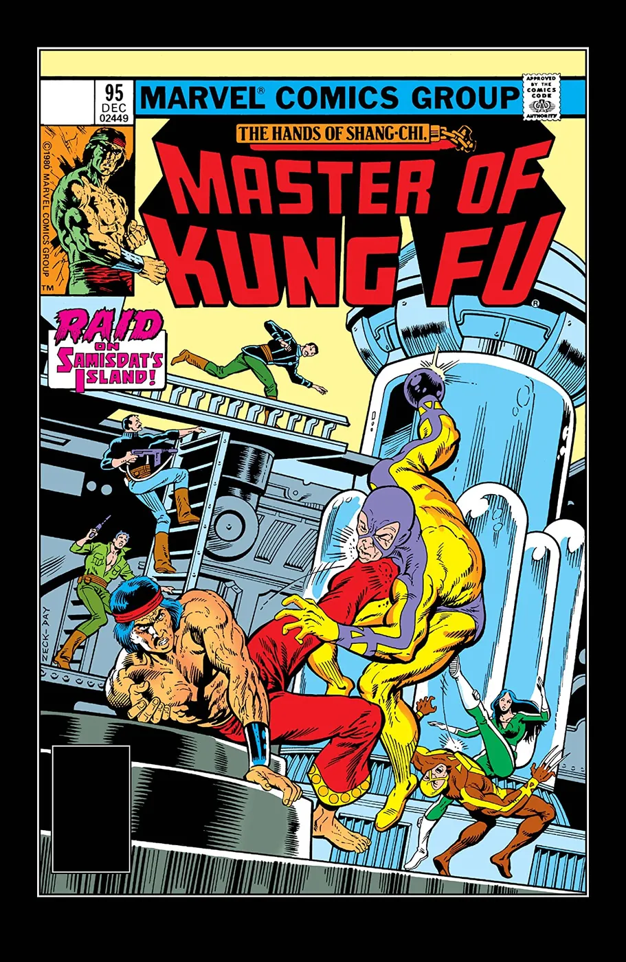 Cover of Master of Kung Fu #95