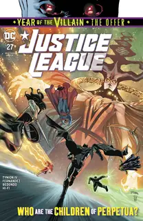 Cover of Justice League #27