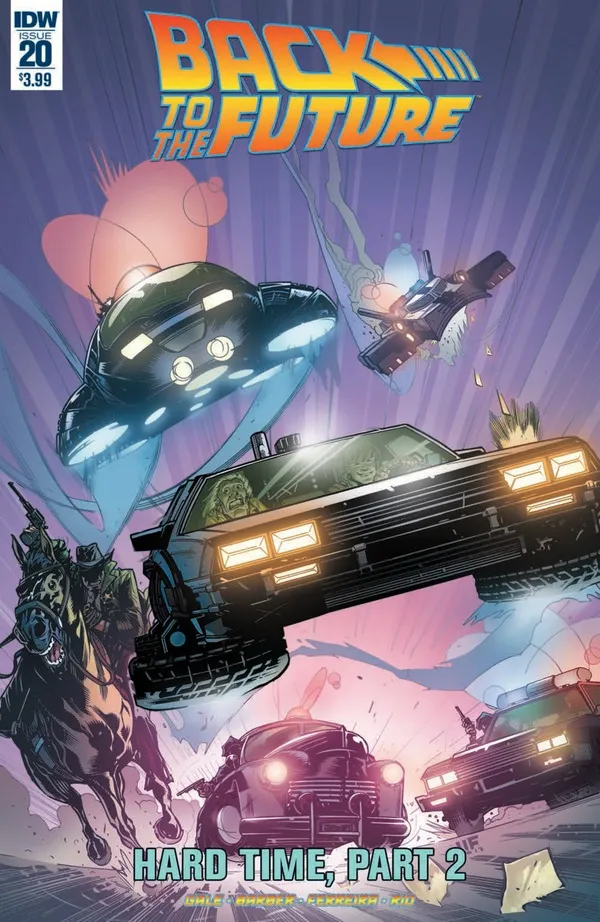 Cover of Back to the Future #20