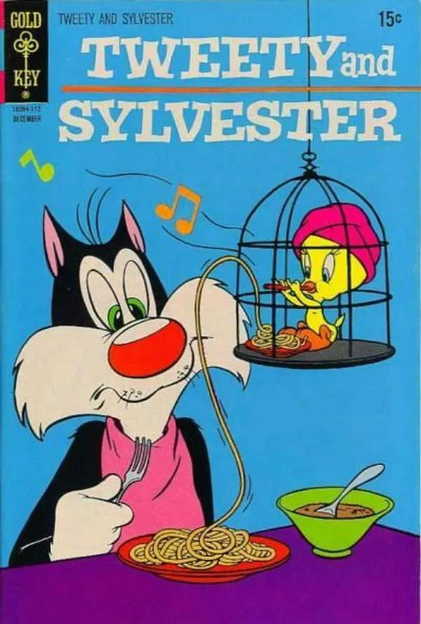 Cover of Tweety and Sylvester #21