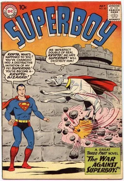Cover of Superboy #82